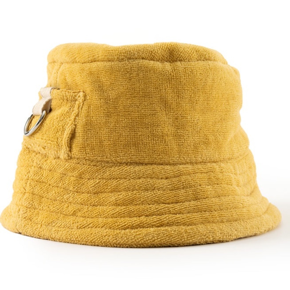 THE TOWELLING BUCKET HAT - VINTAGE GOLD
